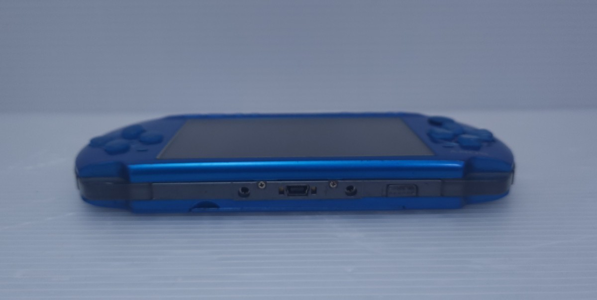 SONY PSP-3000 VB （バイブラント・ブルー） ソニー PSP-3000 本体 ,希少品 (D1)_画像5