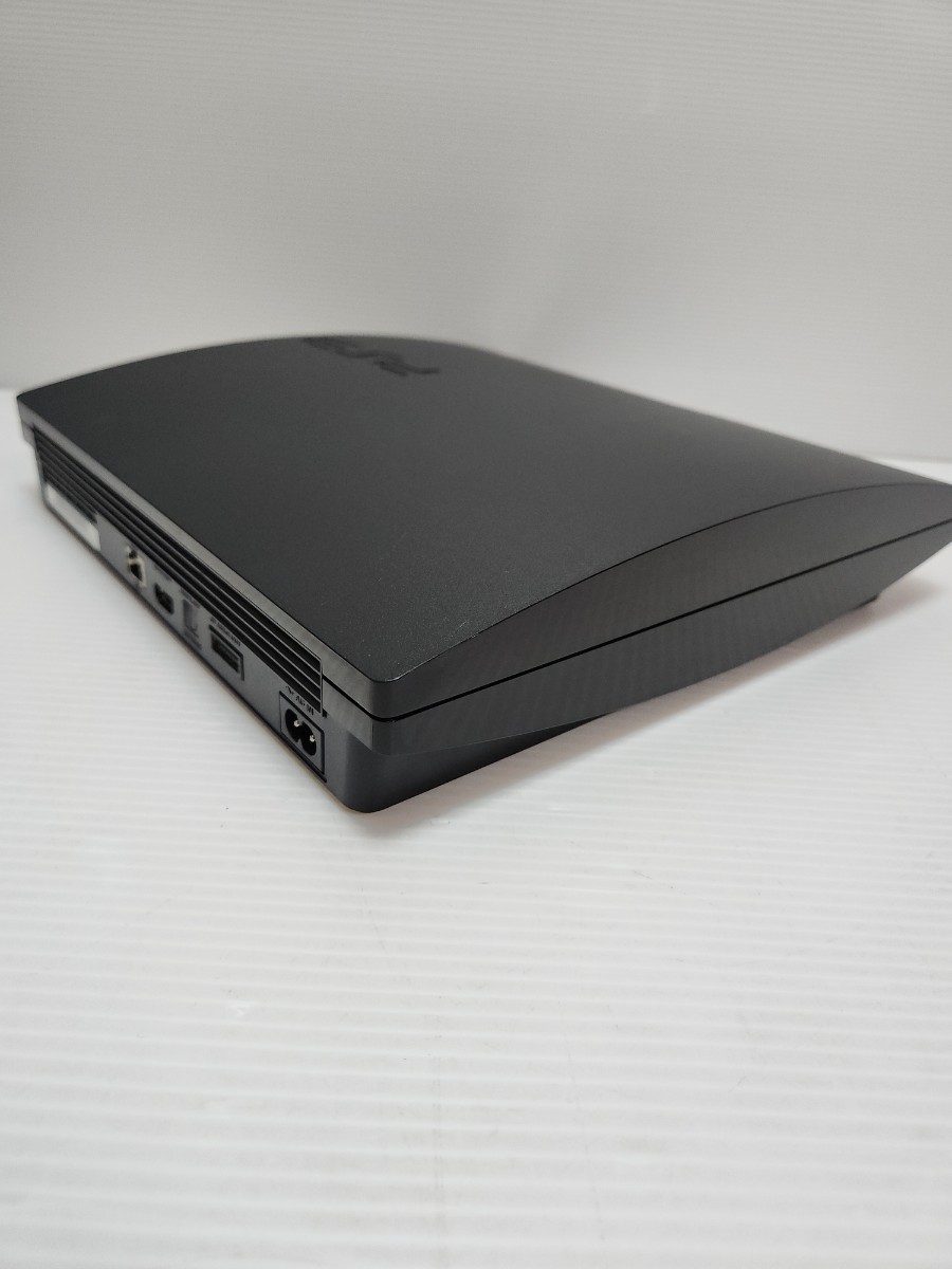 美品 動作品 SONY ソニー PlayStation3 プレイステーション3 PS3 CECH-2100A 120GB ブラックコントローラー/AV/電源ケーブル付き(5)_画像3