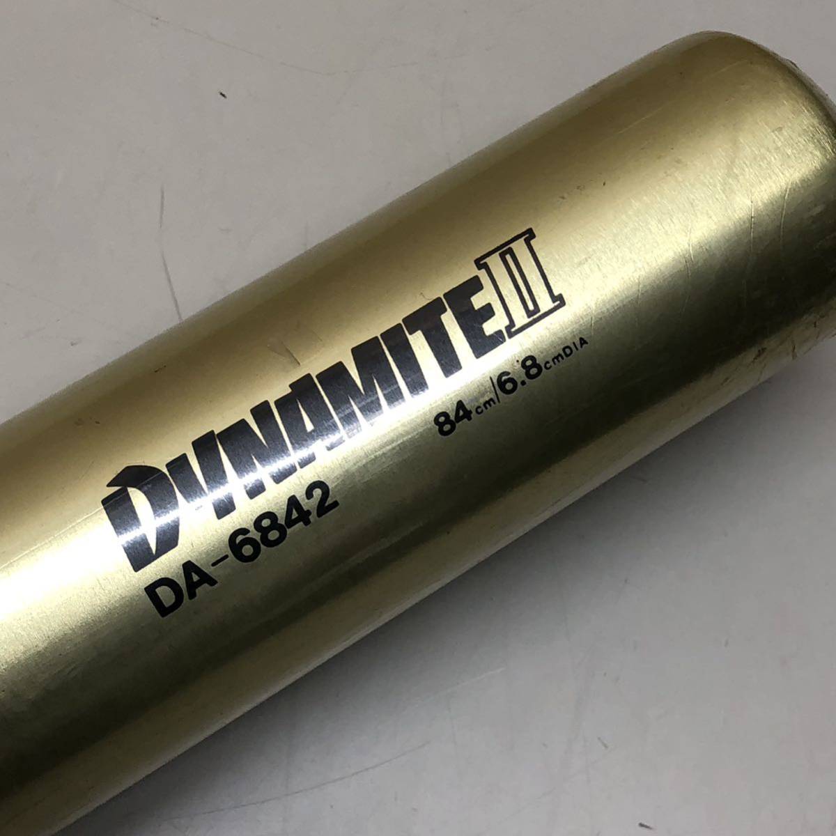 ① SSK DYMAMITEⅡ DA-6842 硬式 金属バット 84cm 6.8cm 未使用品 長期保管品_画像3