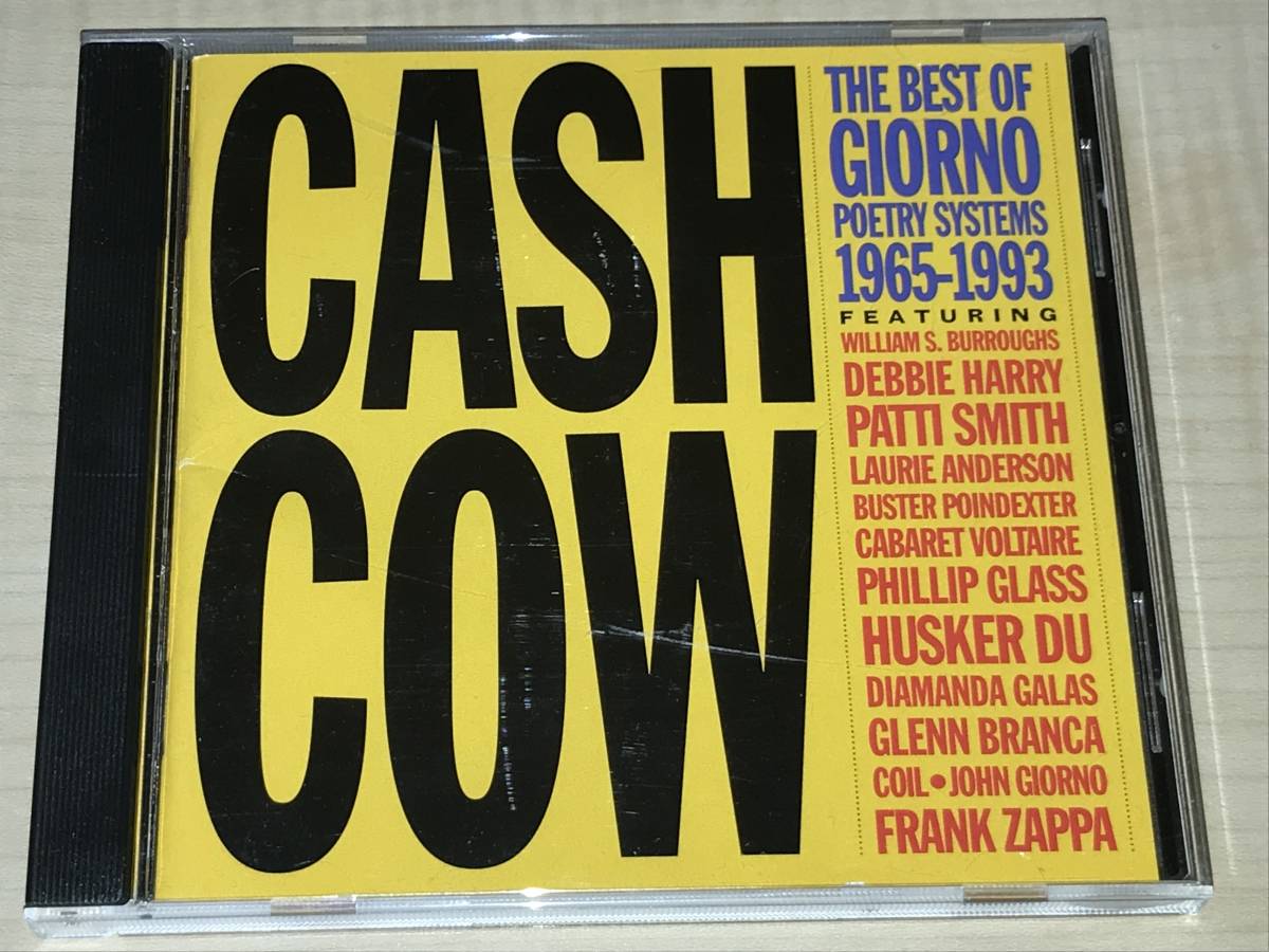 CASH NOW◆BEST OF GIORNO POETRY SYSTEMS 1965-1993_画像1