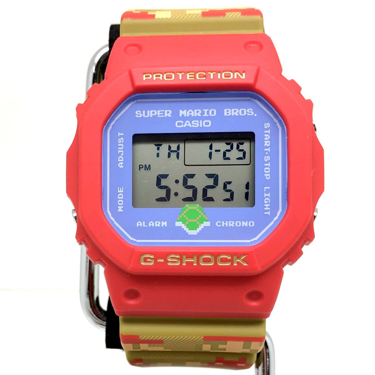 極美品 G-SHOCK CASIO 腕時計 DW-5600SMB-4JR スーパーマリオブラザーズ コラボ 【IT7637IZ1IYK】