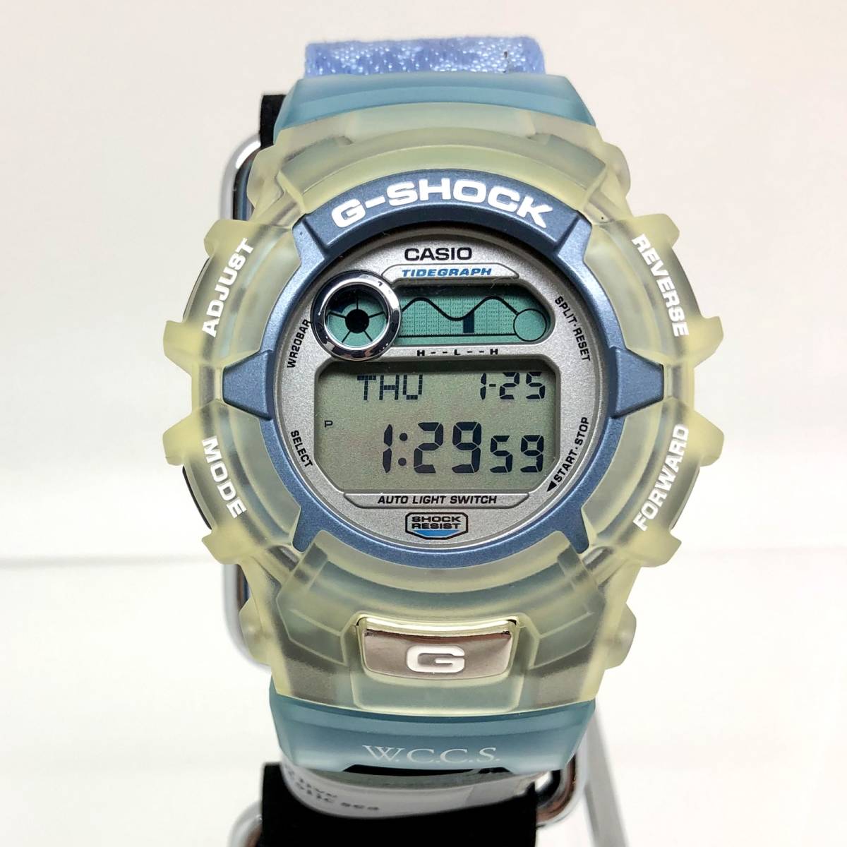 極美品 G-SHOCK ジーショック CASIO カシオ 腕時計 G-2100WC-7JR WCCS 世界サンゴ礁保護協会 2000年 デジタル 【ITPW3YFRRA2O】