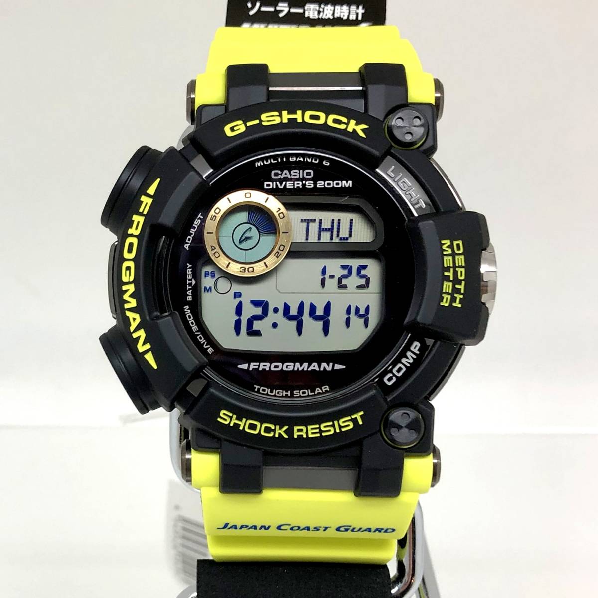 未使用品 G-SHOCK ジーショック 腕時計 GWF-D1000JCG-9JR フロッグマン FROGMAN 海上保安制度創立70周年 【IT77UNYPVKHS】_画像1