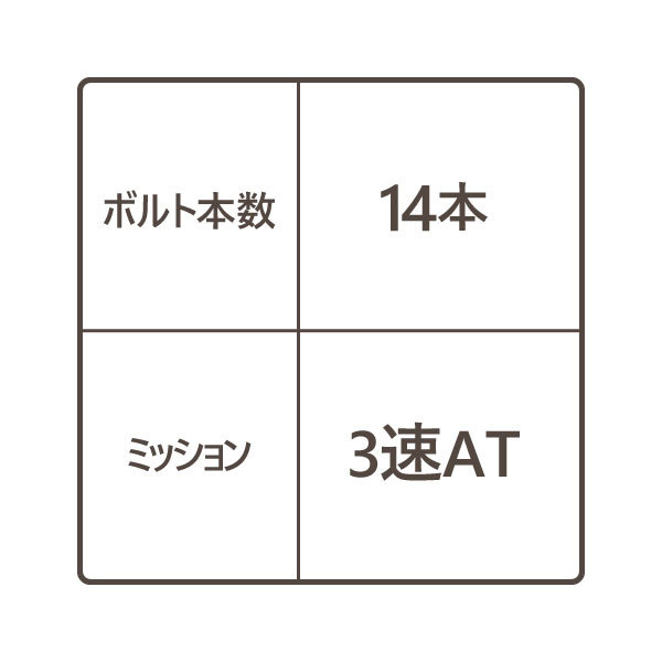 ATオイルパン ガスケット ラムバン 98-03y 3速AT 1500 オートマ トランス ミッション フルード ATF シール　4295875 互換 AGP_画像2