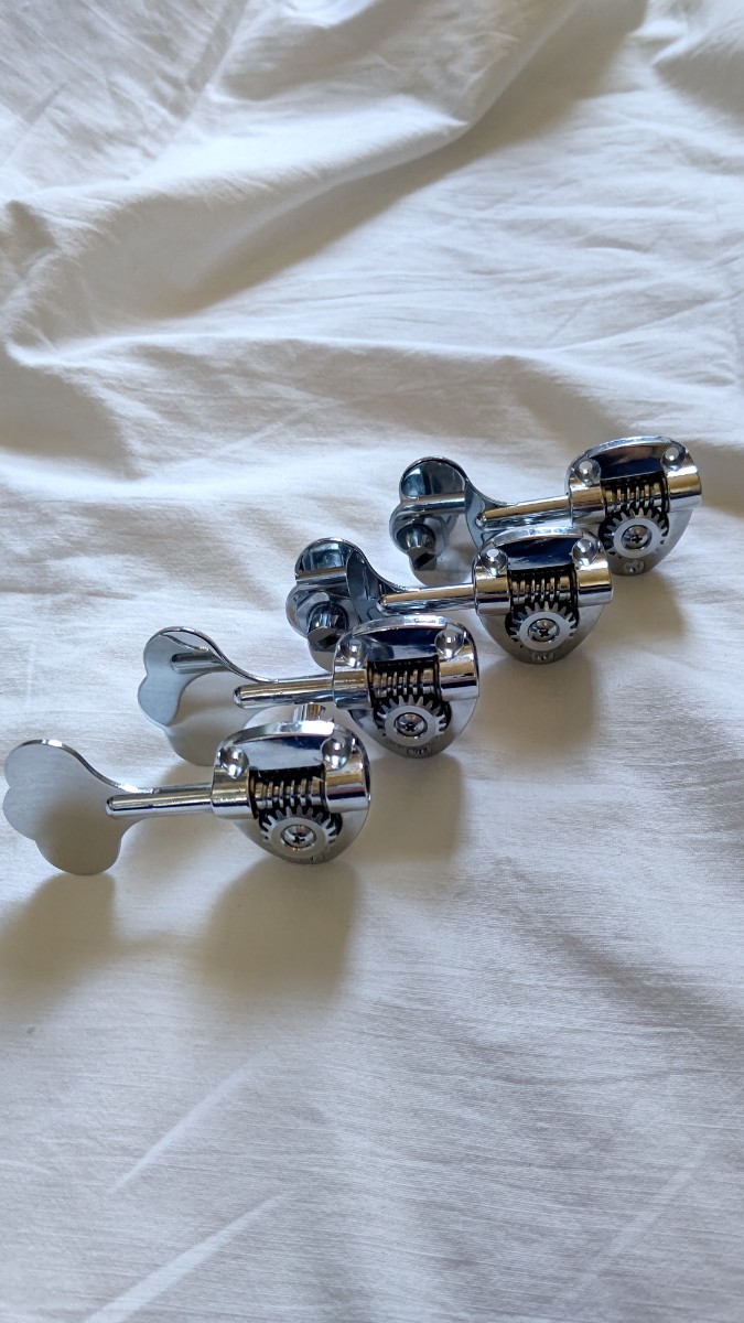 GOTOH GB11W/R4 Chrome ゴトー ベースペグ リバース レフティ用 4個セット Made in Japan_画像1