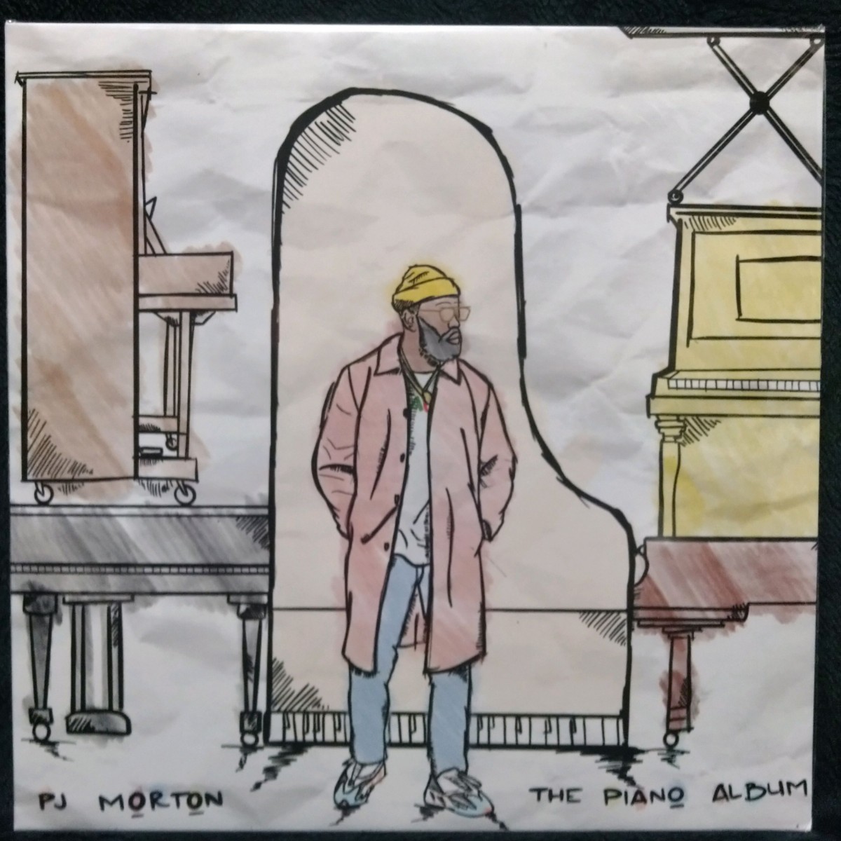 新品アナログ盤 PJ Morton - The Piano Album LP ライブ盤 Neo Soul R&B Stevie Wonder Maroon5 Marvin Gaye Donny Hathaway D'Angelo Nas_画像1