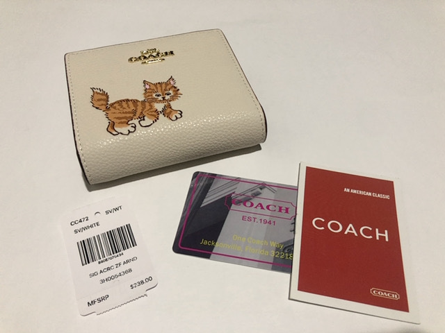 Yahoo!オークション - COACH コーチ 財布 新品未使用 cc472 Yahoo!オークション - COACH コーチ 財布 新品未使用 cc472