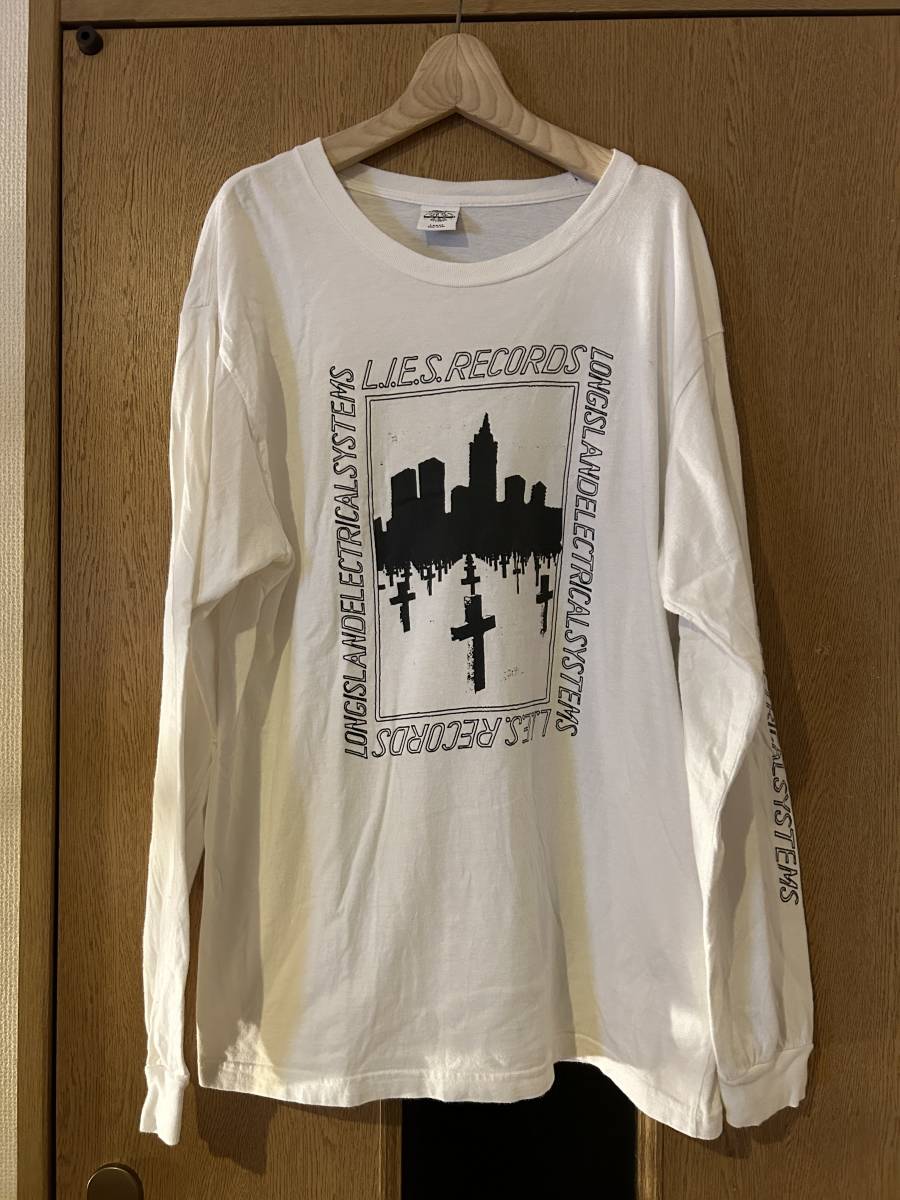 L.I.E.S. Records L/S t-shirt ライズレコーズ tシャツ ロンt DOMICILE TOKYO Undercover C.E. Ron Morelli rainbowdisco club_画像1