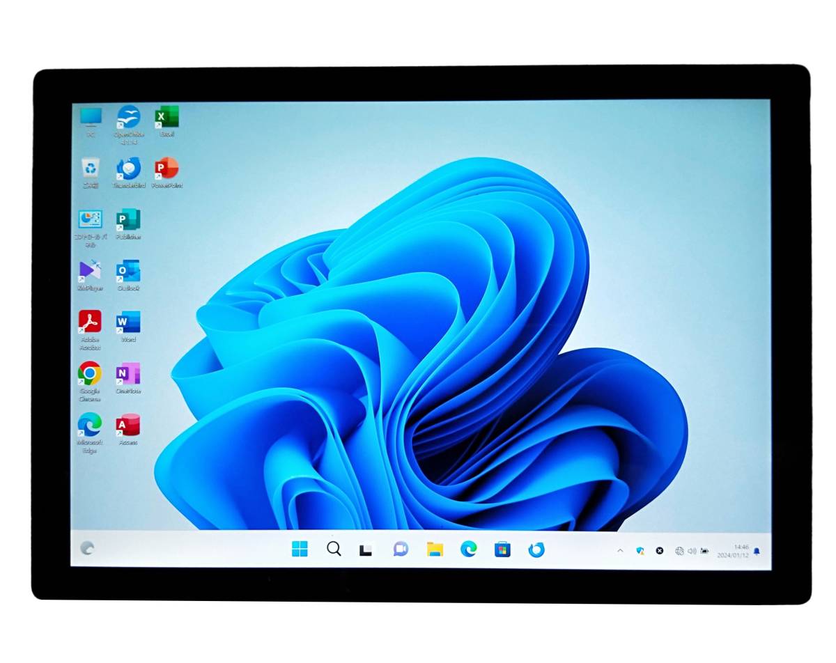 【驚速 Microsoft surface pro 1796 i5-7300U 2.60GHz x4+8GB+SSD128GB 12.3インチノートPC】Win11+Office2021 Pro/WEBカメラ■I011204