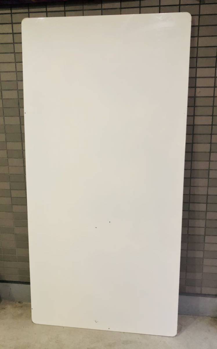  white board ( iron plate ) partition kitchen panel 3×6 shaku (90×180.) extra-large hook attaching pick up welcome Osaka city with translation 