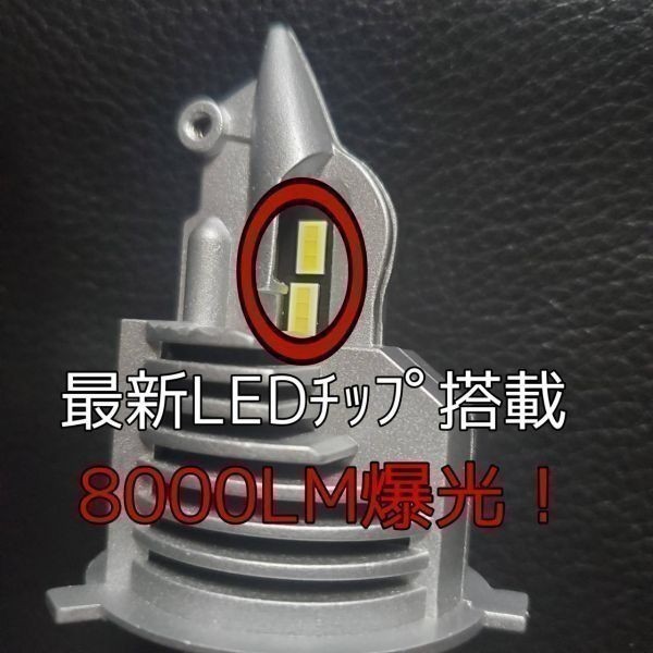 車検対応 H4 グランドマジェスティ400/ディバージョン/FJ1200 Hi Lo 切替え　LED　バルブ　ヘッドライト ホワイト　8000lm_画像2