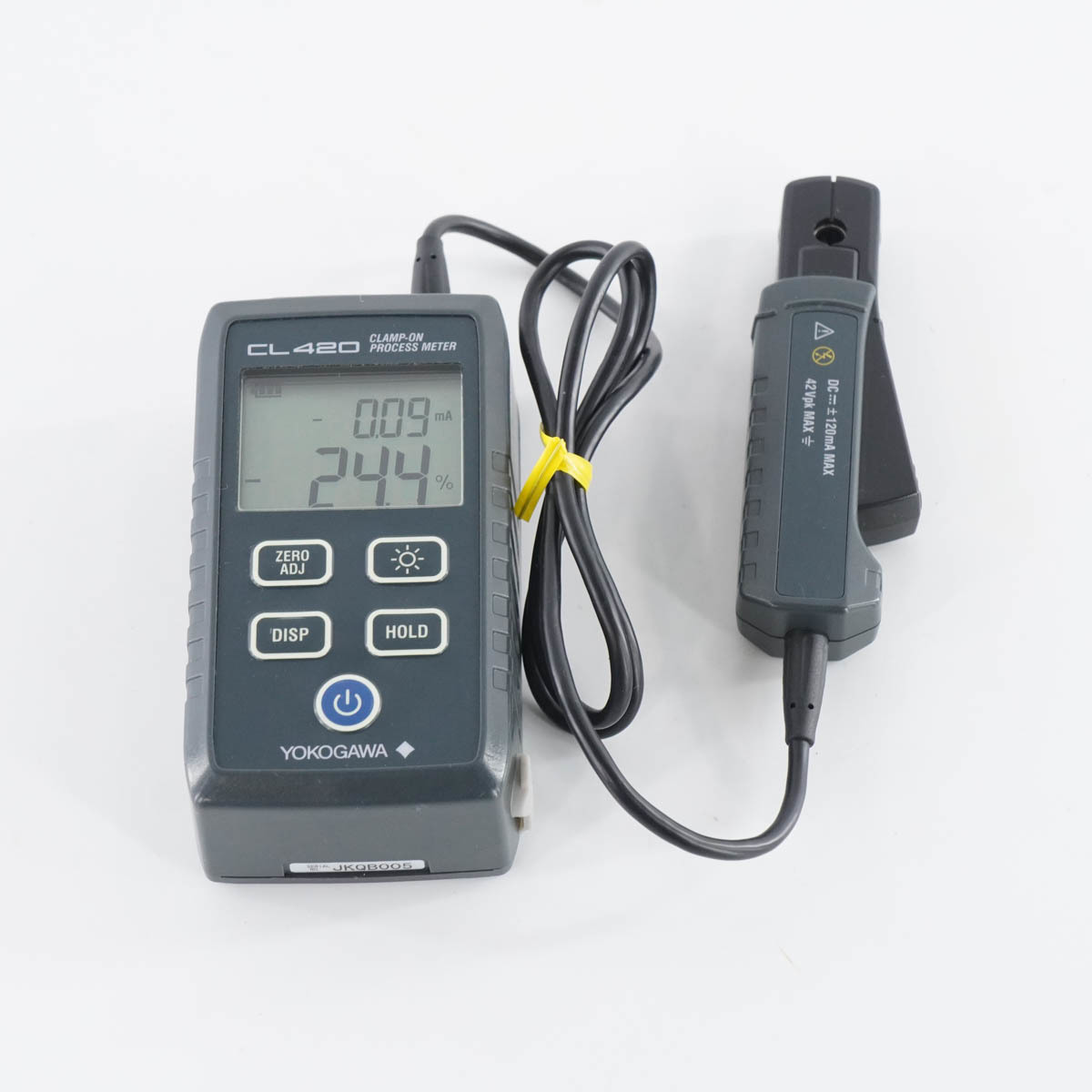 [DW] 8日保証 02/2023CAL CL420 YOKOGAWA CLAMP-ON PROCESS METER 横河 クランプオンプロセスメーター 取扱説明書[05509-0175]_画像3