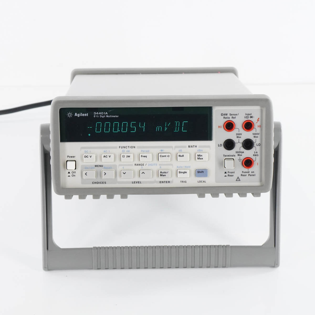 [DW] 8日保証 34401A Agilent 6 1/2 Digit Multimeter アジレント hp Keysight キーサイト デジタルマルチメーター[05550-0033]_画像3