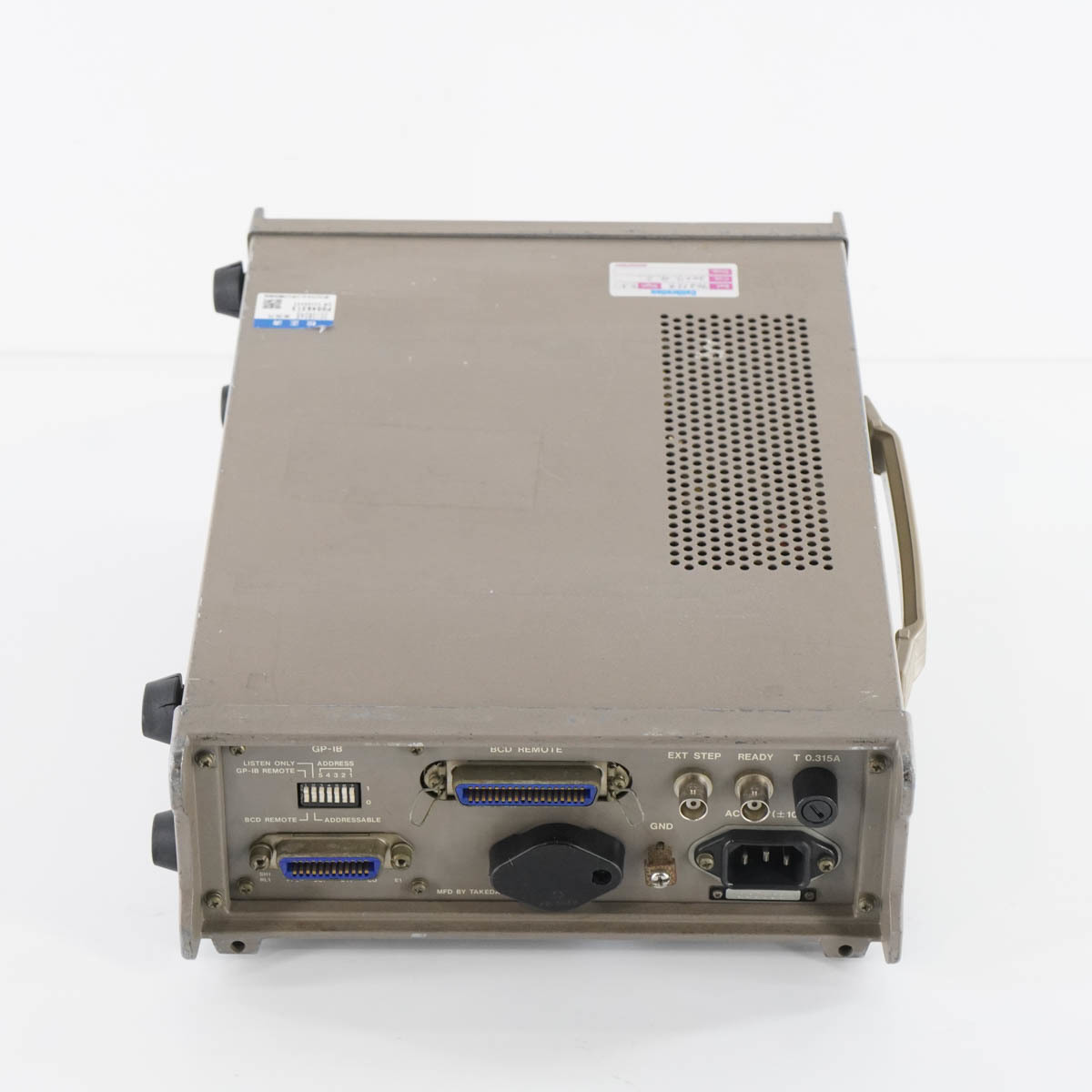 [DW] 8日保証 TR6142 TAKEDA RIKEN タケダ理研 ADVANTEST PROGRAMMABLE DC VOLTAGE/CURRENT GENERATOR プログラマブル直流 ...[05613-0001]の画像8