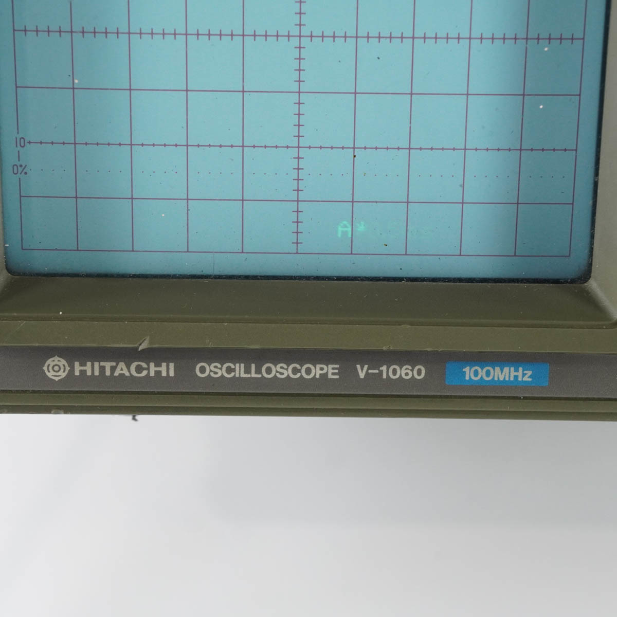 [JB] 現状販売 V-1060 HITACHI OSCILLOSCOPE 100MHz 日立 オシロスコープ[05304-0011]_画像4