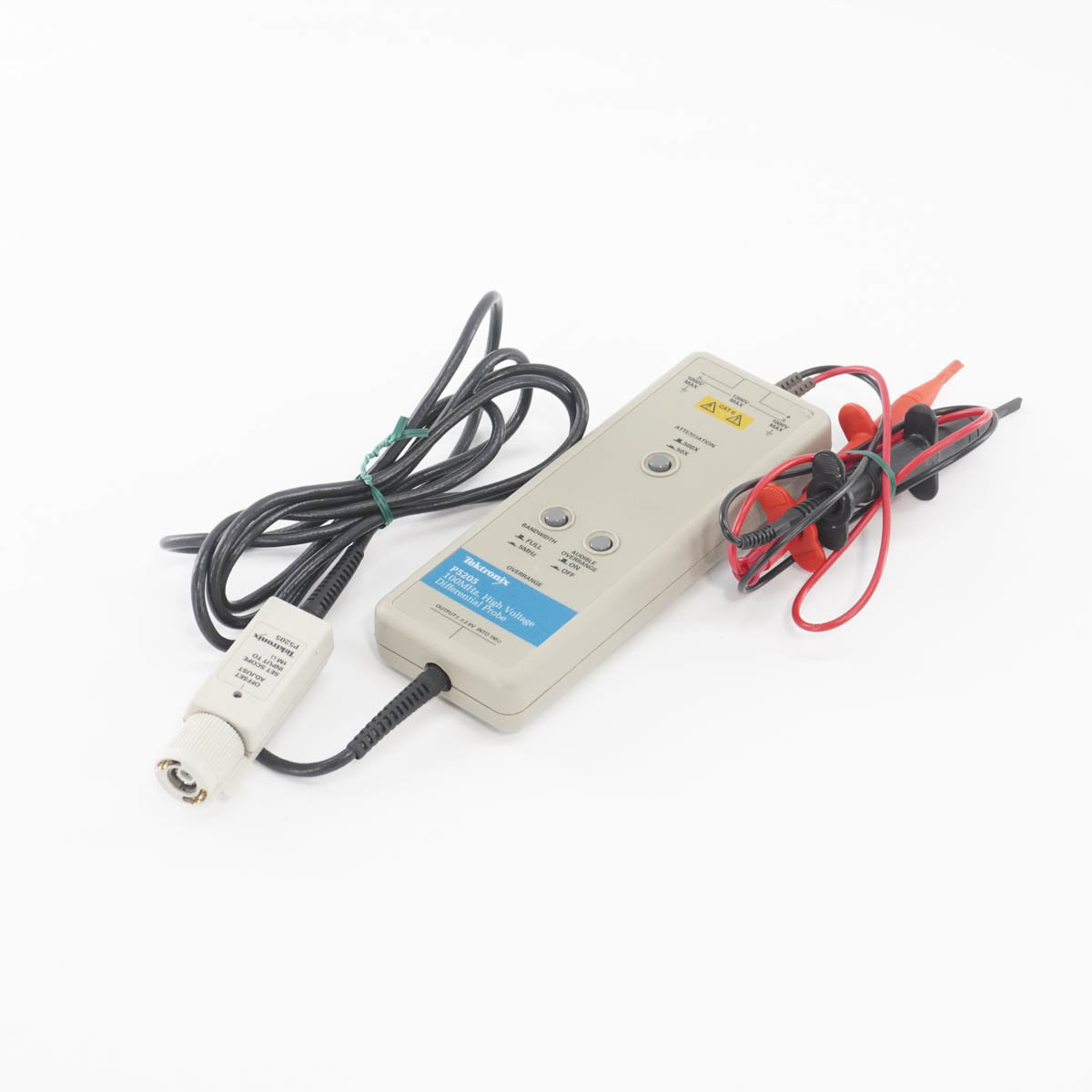 [DW] 8日保証 P5205 Tektronix 100MHz テクトロニクス High Voltage Differential Probe 高電圧差動プローブ[05523-0161]_画像2