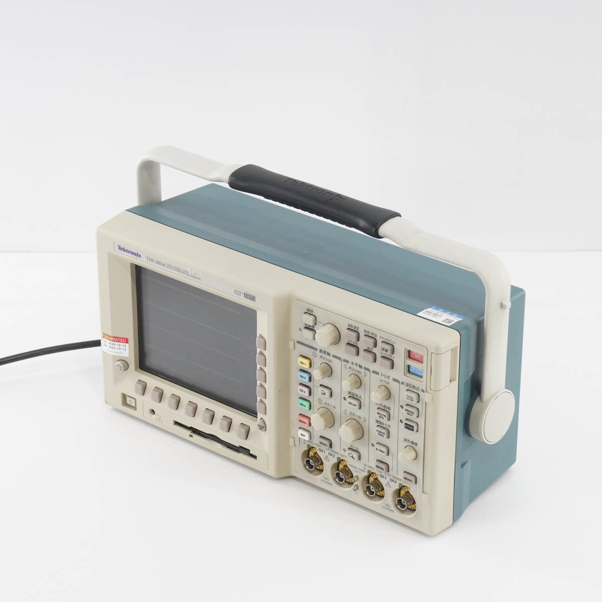 [DW] 8日保証 12/2022CAL TDS3054 Tektronix DIGITAL PHOSPHOR OSCILLOSCOPE 4ch 500MHz 5GS/s テクトロニクス オシロスコ ...[05550-0015]_画像2