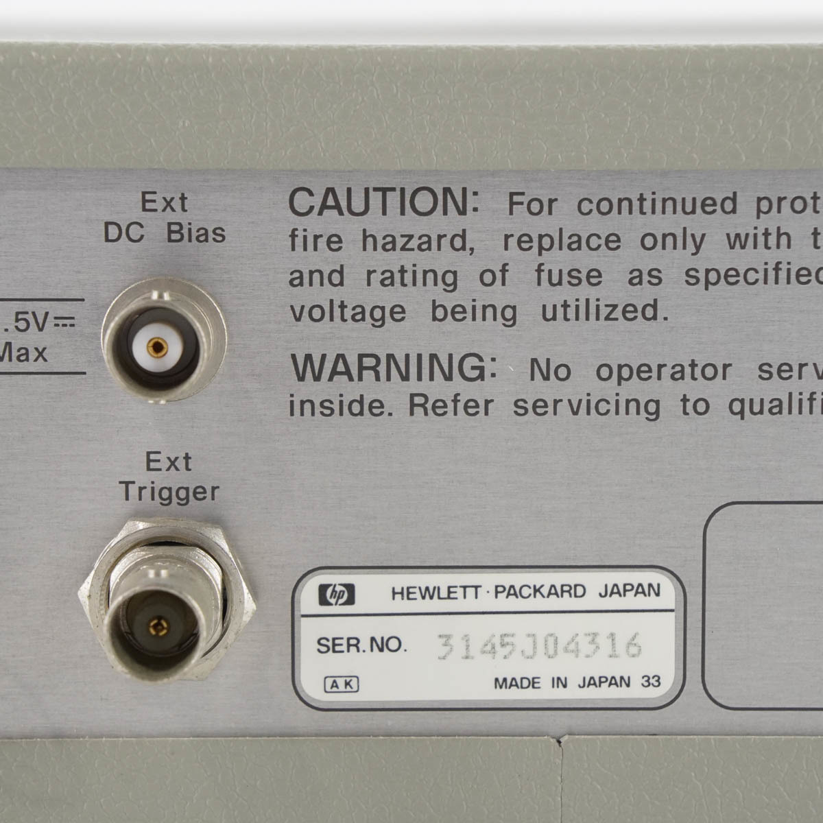 [JB] ジャンク 4263A hp Agilent アジレント Keysight キーサイト LCR METER LCRメーター[05573-0021]_画像9