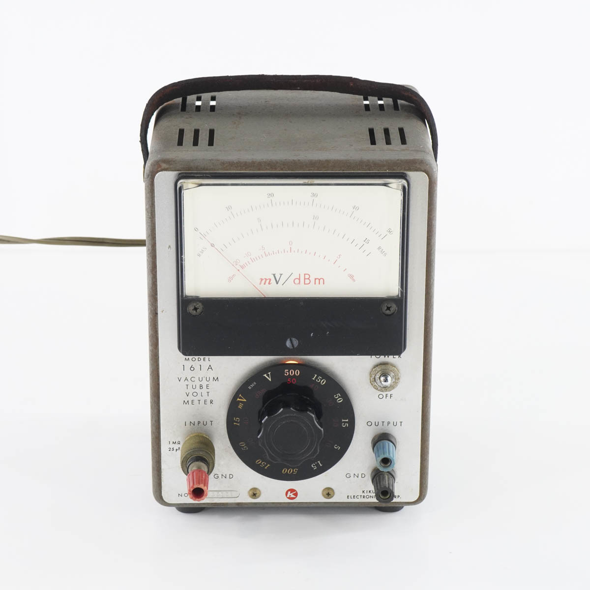 [DW] 8日保証 161A KIKUSUI 菊水 VACUUM TUBE VOLT METER 真空管電圧計[05573-0043]_画像3