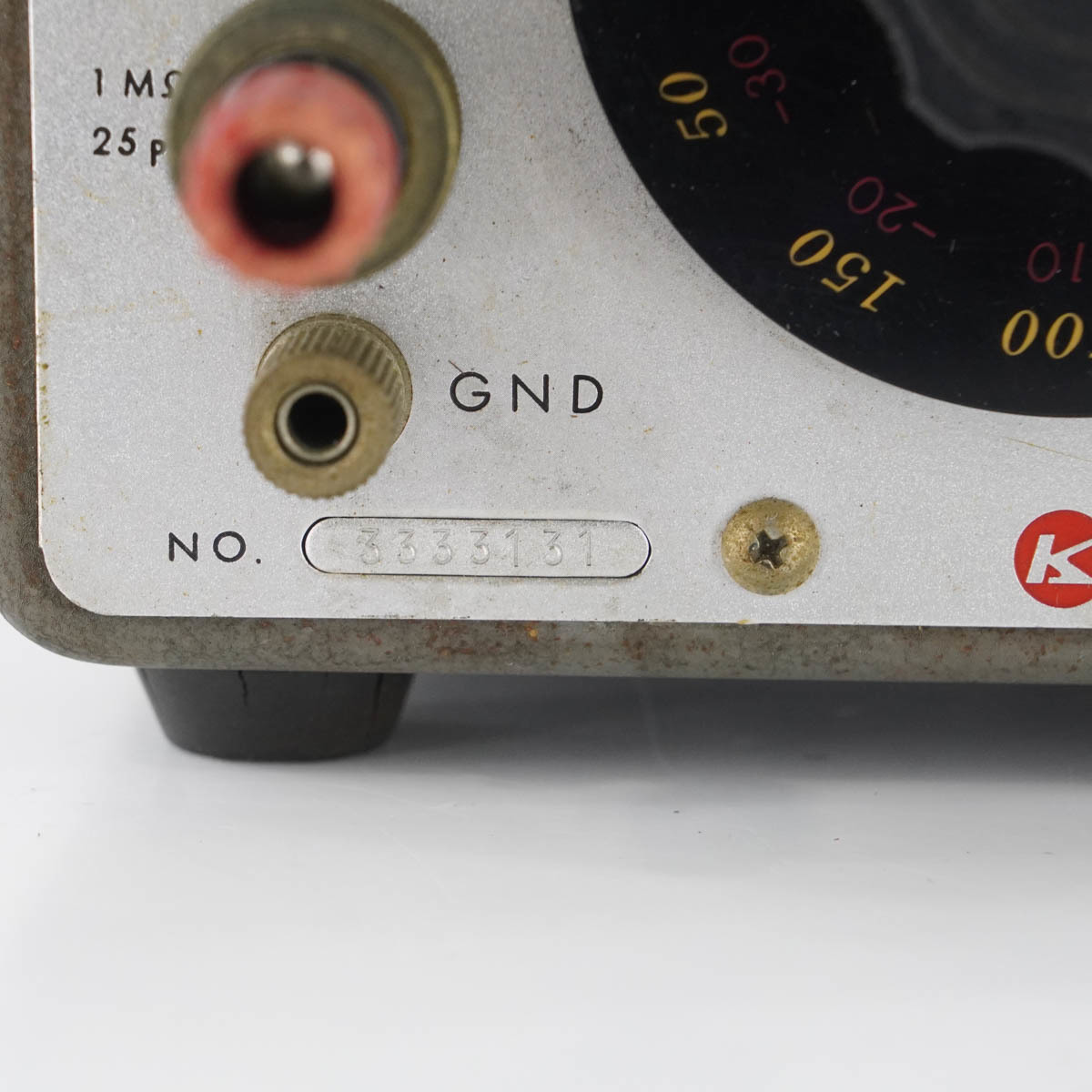 [DW] 8日保証 161A KIKUSUI 菊水 VACUUM TUBE VOLT METER 真空管電圧計[05573-0043]_画像6