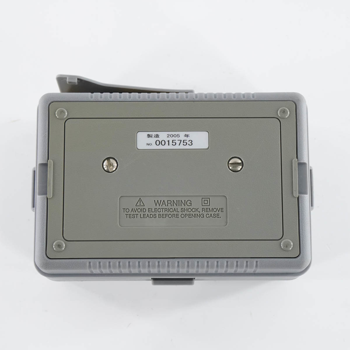 [DW] 8日保証 3315 KYORITSU 共立電気計器 4RANGE INSULATION TESTER 絶縁抵抗計[05184-0430]_画像10