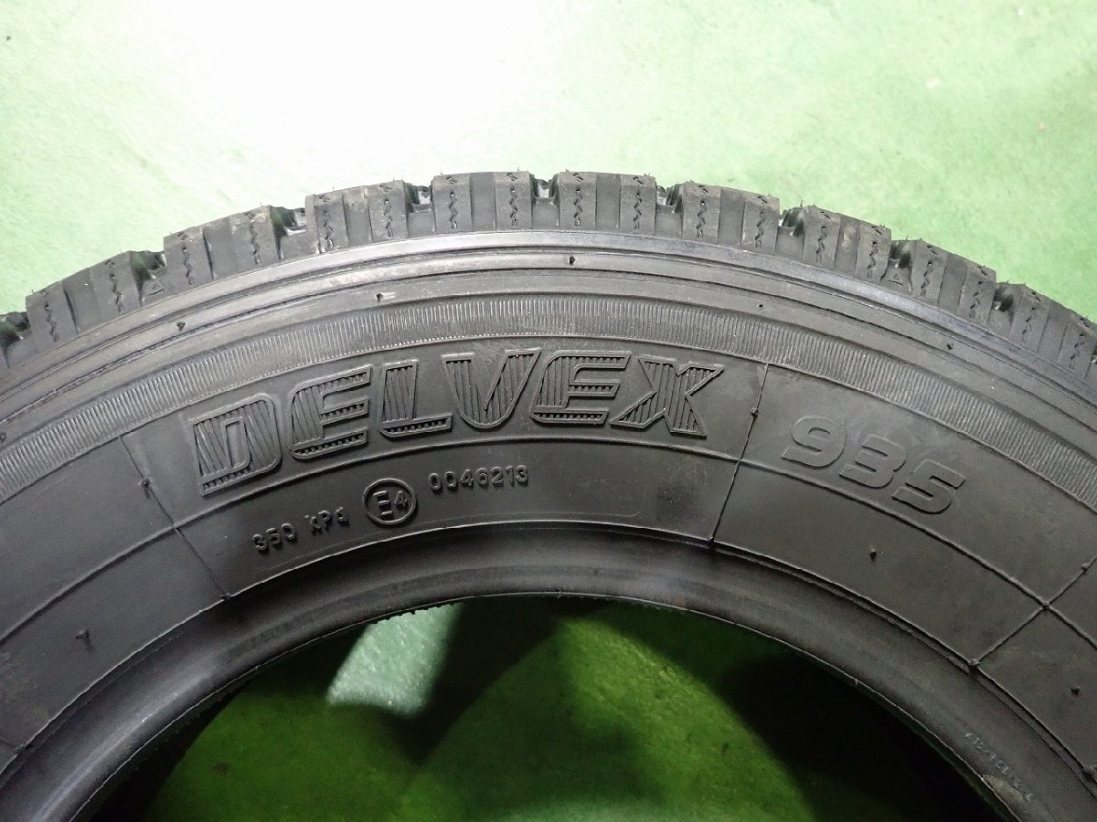 GM1995【送料無料145/80R12 80/78N】4本 2023年製 TOYO デルベックス 935 未使用 新品スタッドレスタイヤ 軽トラ 軽バン ≪即決≫_画像5