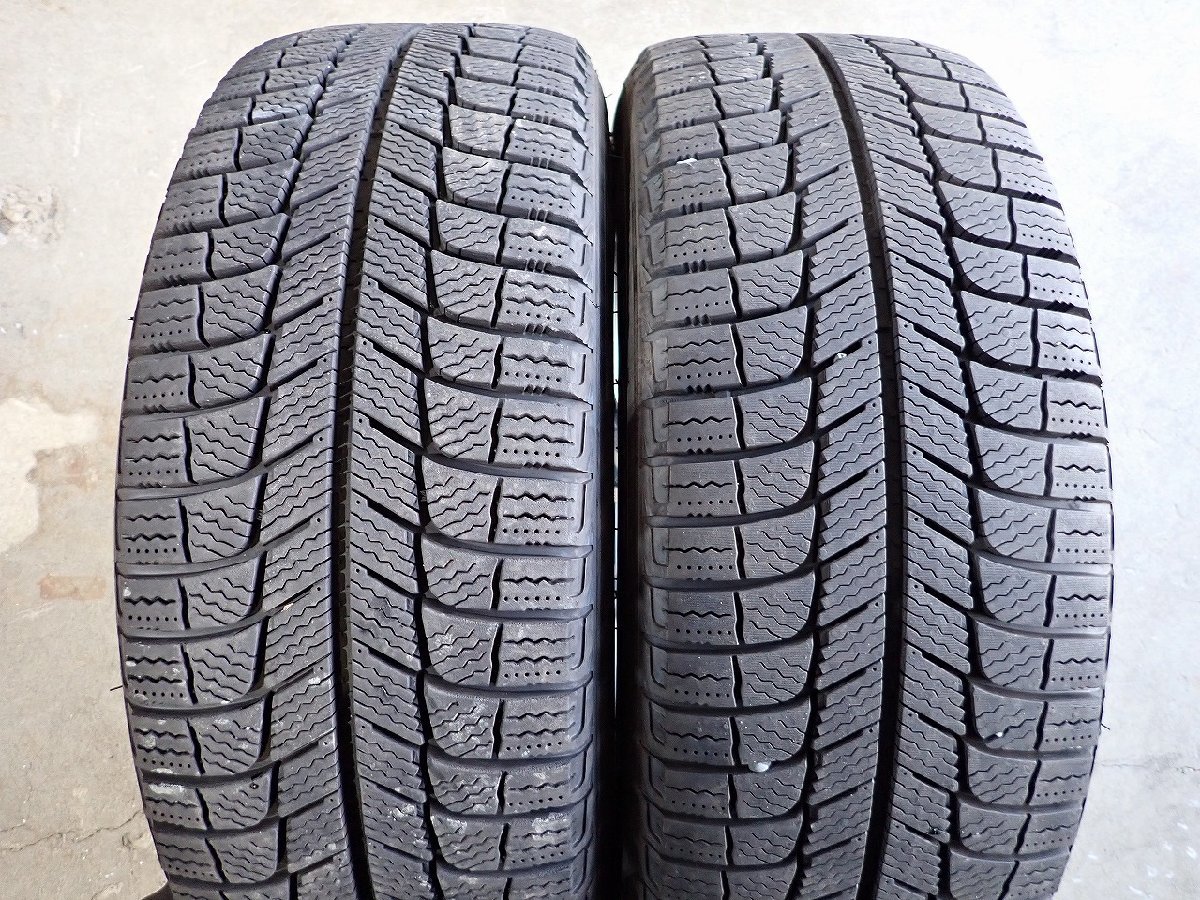 YS5515【送料無料205/55R6】ゴルフ ゴルフトゥーラン ミシュラン 中古スタッドレスセット ■16×6.5J 112/5H ET47■_画像3