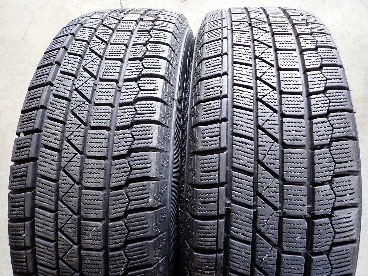 YS5587【送料無料195/65R15】トヨタ純正 プリウス ウィッシュ アリオン 中古スタッドレスセット ■15×6J 100/5H ET45■_画像3