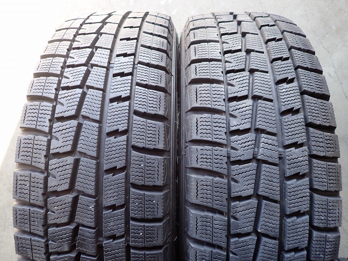 YS5635【送料無料185/60R15】フィット シャトル グレイス ダンロップ 中古スタッドレスセット ■15×5.5J 100/4H ET45■_画像5