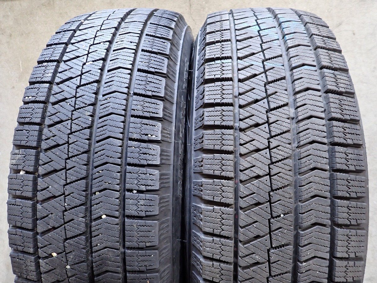 YS5724【送料無料195/65R15】セレナ オーリス ルミオン等に ブリヂストン 中古スタッドレス ★15×6J 114.3/5H ET45★≪即決≫_画像3