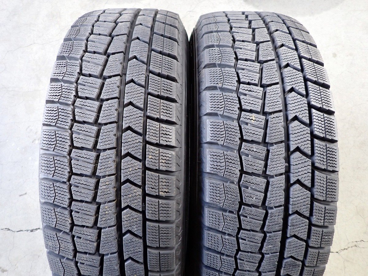 YS5924【送料無料195/65R15】ワーゲン純正スチール ゴルフ4純正 ダンロップ 中古スタッドレス ●15×6J 100/5H ET38●≪即決≫_画像3