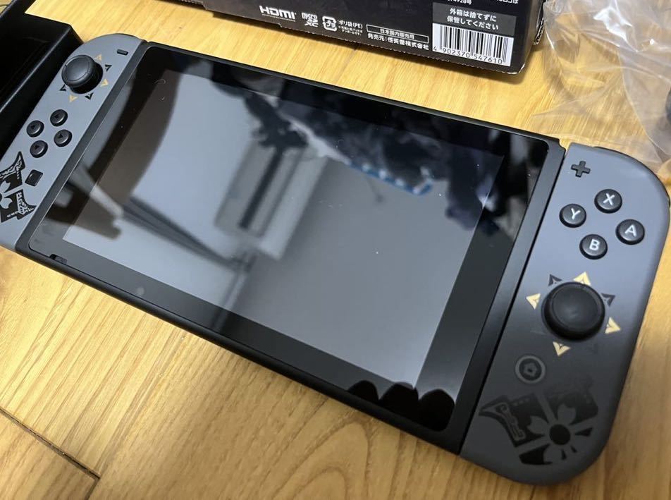 1円スタート★美品★ モンスターハンターライズスペシャルエディション ソフトDL不可 ニンテンドースイッチ Nintendo Switch ★32GBSD付き_画像2