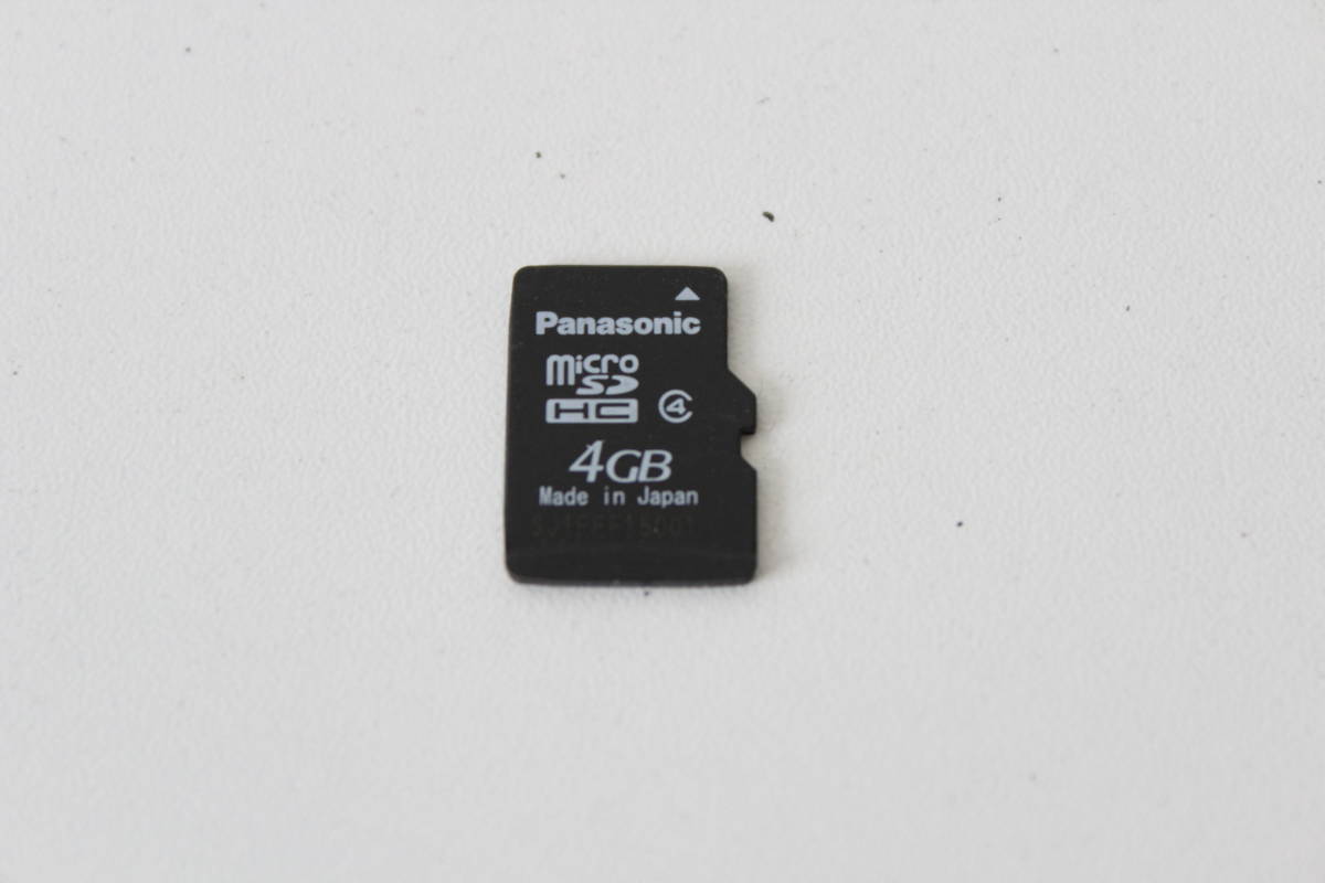 Panasonic microSDHCカード 4GB class4(4)_画像1