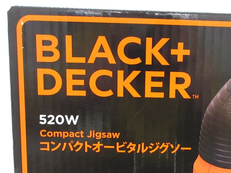 【未使用】BLACK＋DECKER(ブラックアンドデッカー) コンパクト オービタルジグソー KS701PE｜コード式【/D20179900030902D/】の画像5