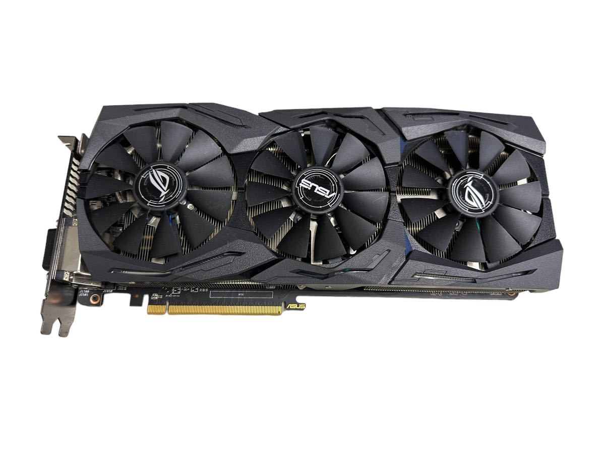 【中古】ASUS グラボ グラフィックスカード STRIX-RX480-O8G-GAMING ビデオカード_画像2