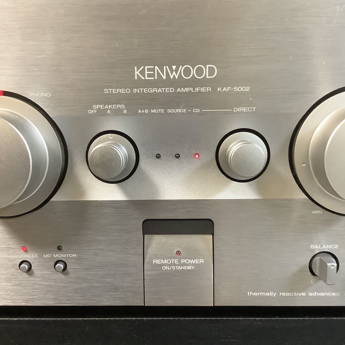 【現状品】KENWOODプリメインアンプKAF-5002_画像1