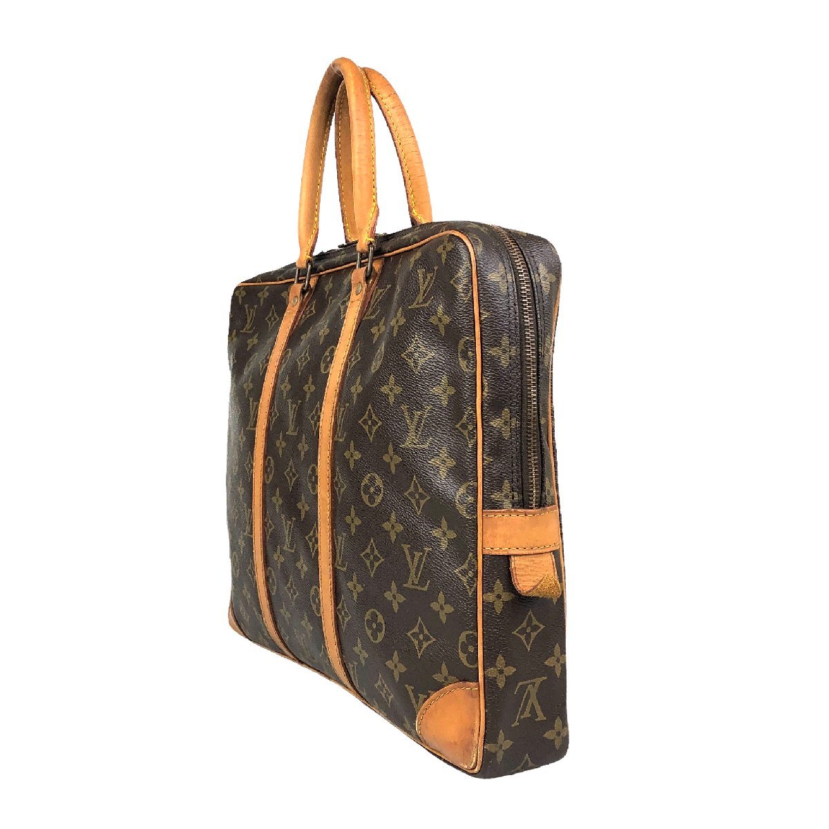 【1円～】ルイ・ヴィトン LOUIS VUITTON バッグ ハンドバッグ ビジネスバッグ モノグラム ポルトドキュマン M40226 VI0990 中古_画像3