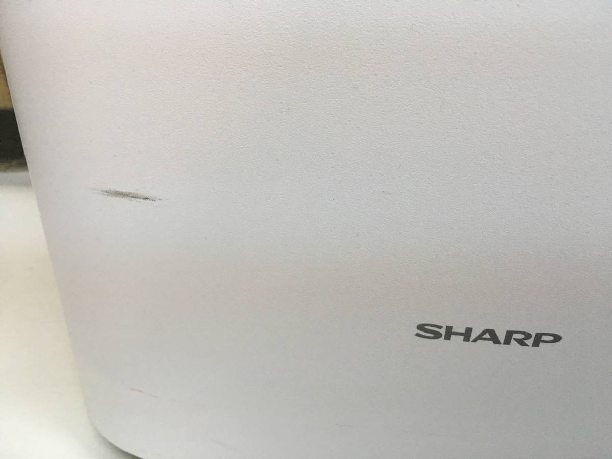 siO657# 送料無料 SHARP 加湿空気清浄機 プラズマクラスター KI-LX75-W 2021年製 本体のみ 通電のみ確認済 ※傷・汚れ有_画像8