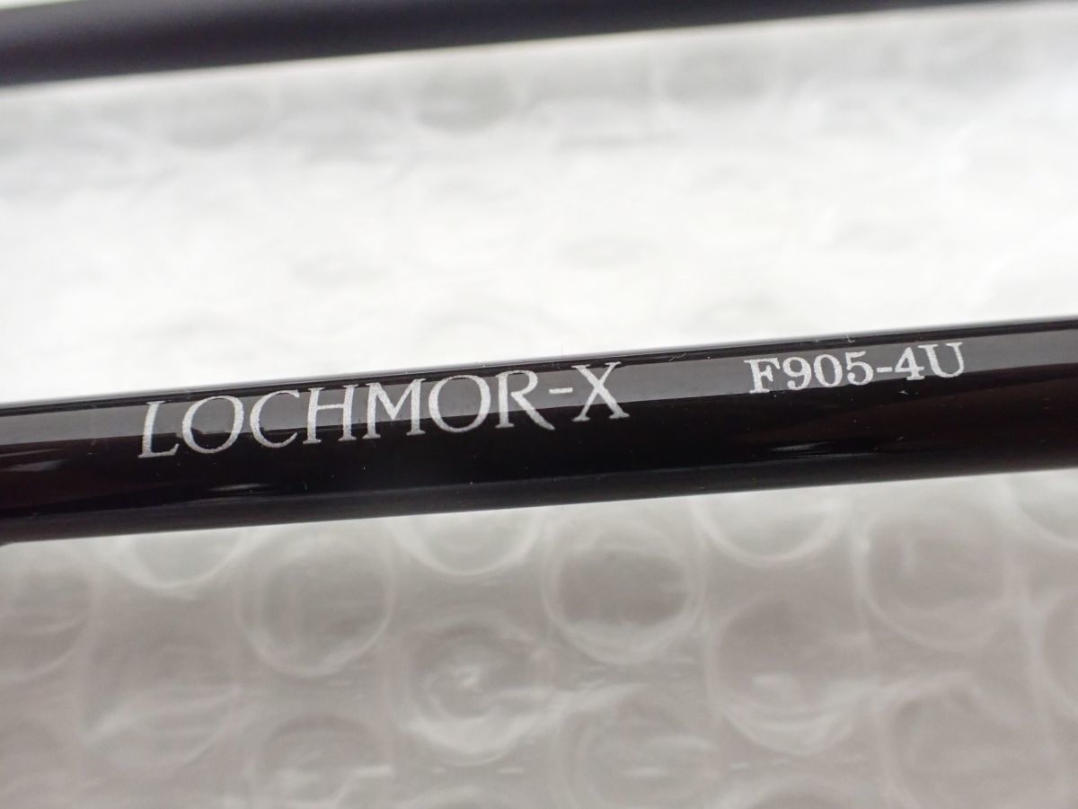 ☆D212-100　ダイワ DAIWA、ロッホモアＸ LOCHMOR-X F905-4U　英国製カーボンフライロッド　ケース付き　Daiwa Sports UK_画像9