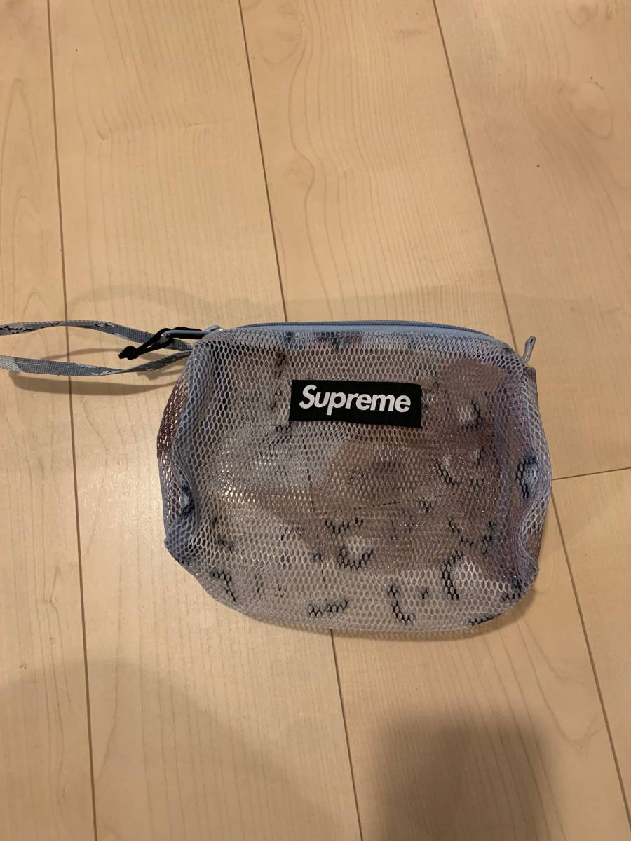 未使用 Supreme(シュプリーム) 2020ss UTILITY POACH 迷彩 メッシュ