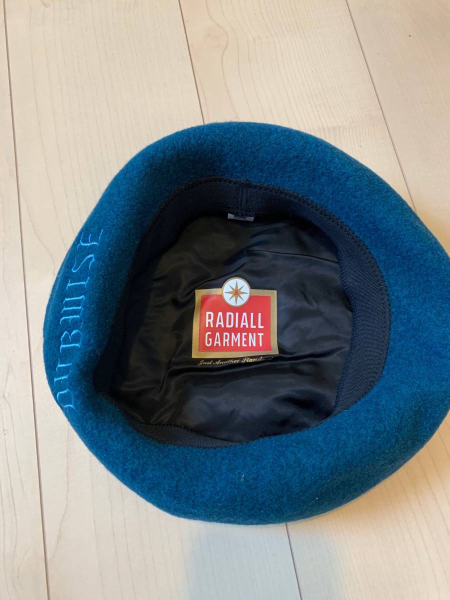 RADIALL(ラディアル) ベレー帽 ブルーグリーン