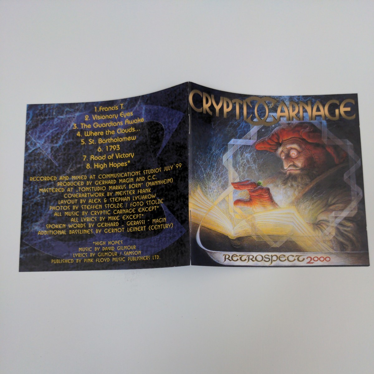 Cryptic Carnage　Germany　メロディック・ゴシック・デスメタル　ヘヴィメタル　Melodic Gothic Death Heavy Metal　輸入盤CD_画像3