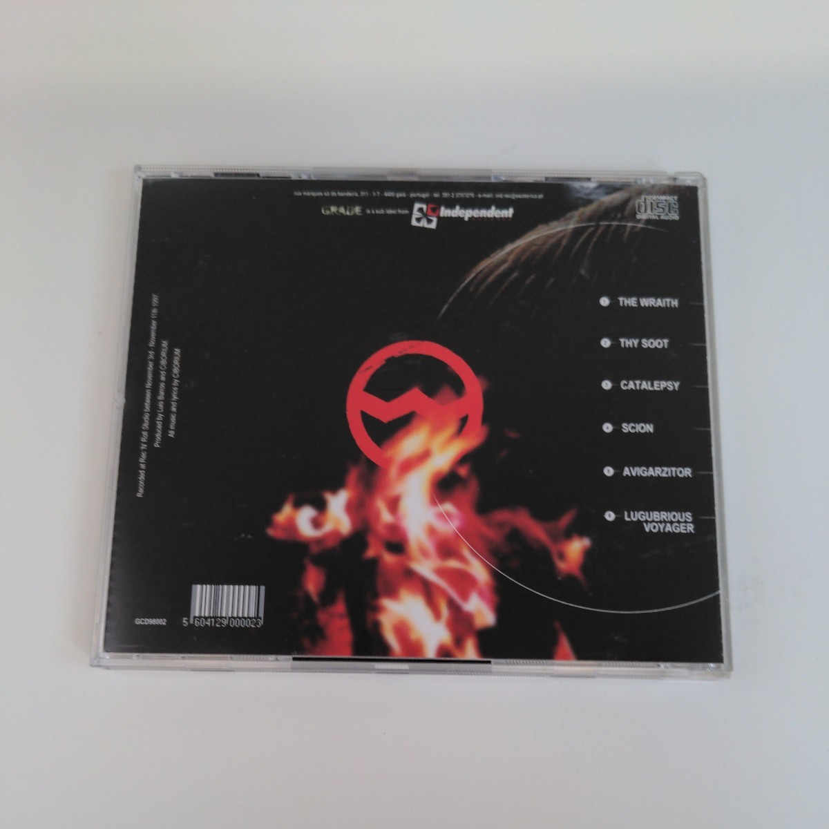Ciborium　Portugal　プログレッシブ・メロディック・デスメタル　ヘヴィメタル　Progressive Melodic Death Heavy Metal　輸入盤CD　1st_画像6