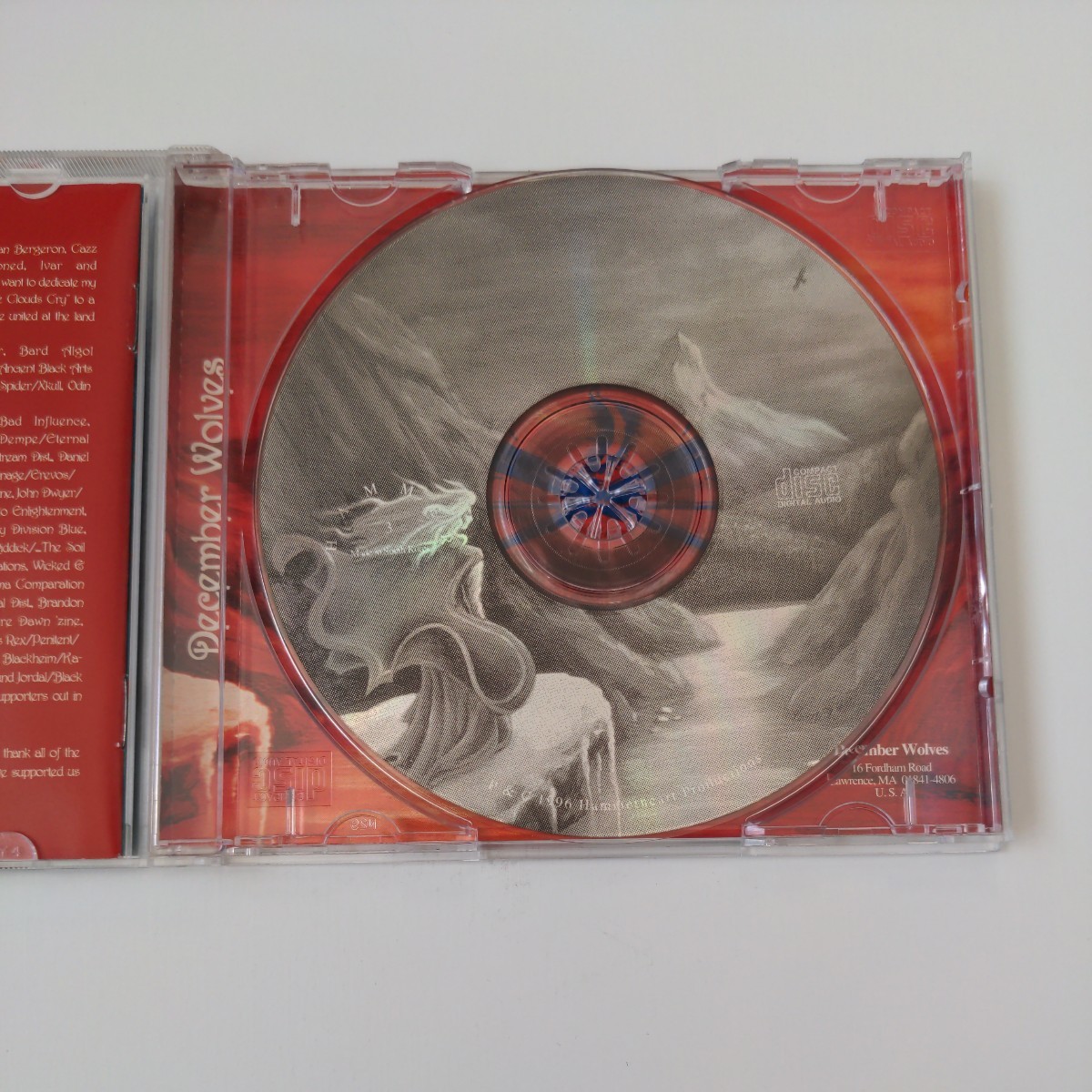 「1stプレス」DECEMBER WOLVES　US　デス・ブラックメタル　ヘヴィメタル　Death Black Heavy Metal　輸入盤CD　1st_画像5