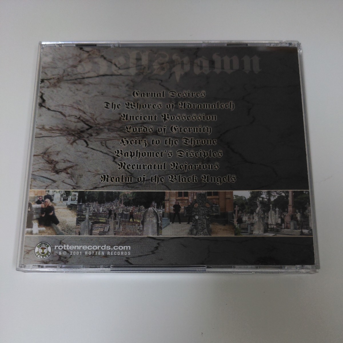 Hellspawn　Australia　シンフォニック・ブラックメタル　ヘヴィメタル　Symphonic Black Heavy Metal　輸入盤CD　帯付き　唯一作_画像7