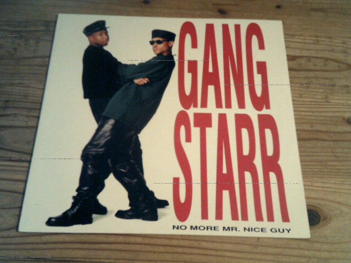LP：GANG STARR NO MORE MR. NICE GUY ギャング・スター：西独盤_画像1