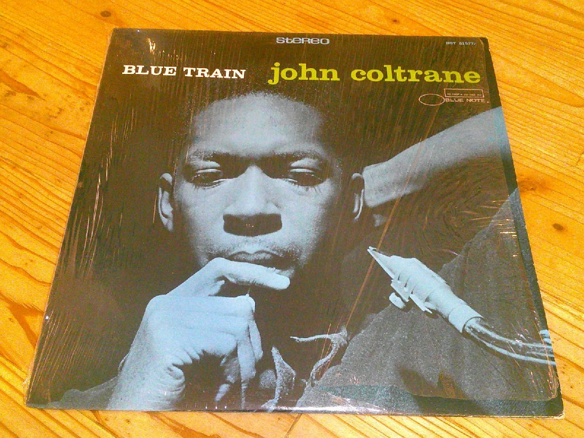 LP：JOHN COLTRANE BLUE TRAIN ジョン・コルトレーン；US盤：シュリンク付：BLUE NOTE：TELDEC：DMM_画像1