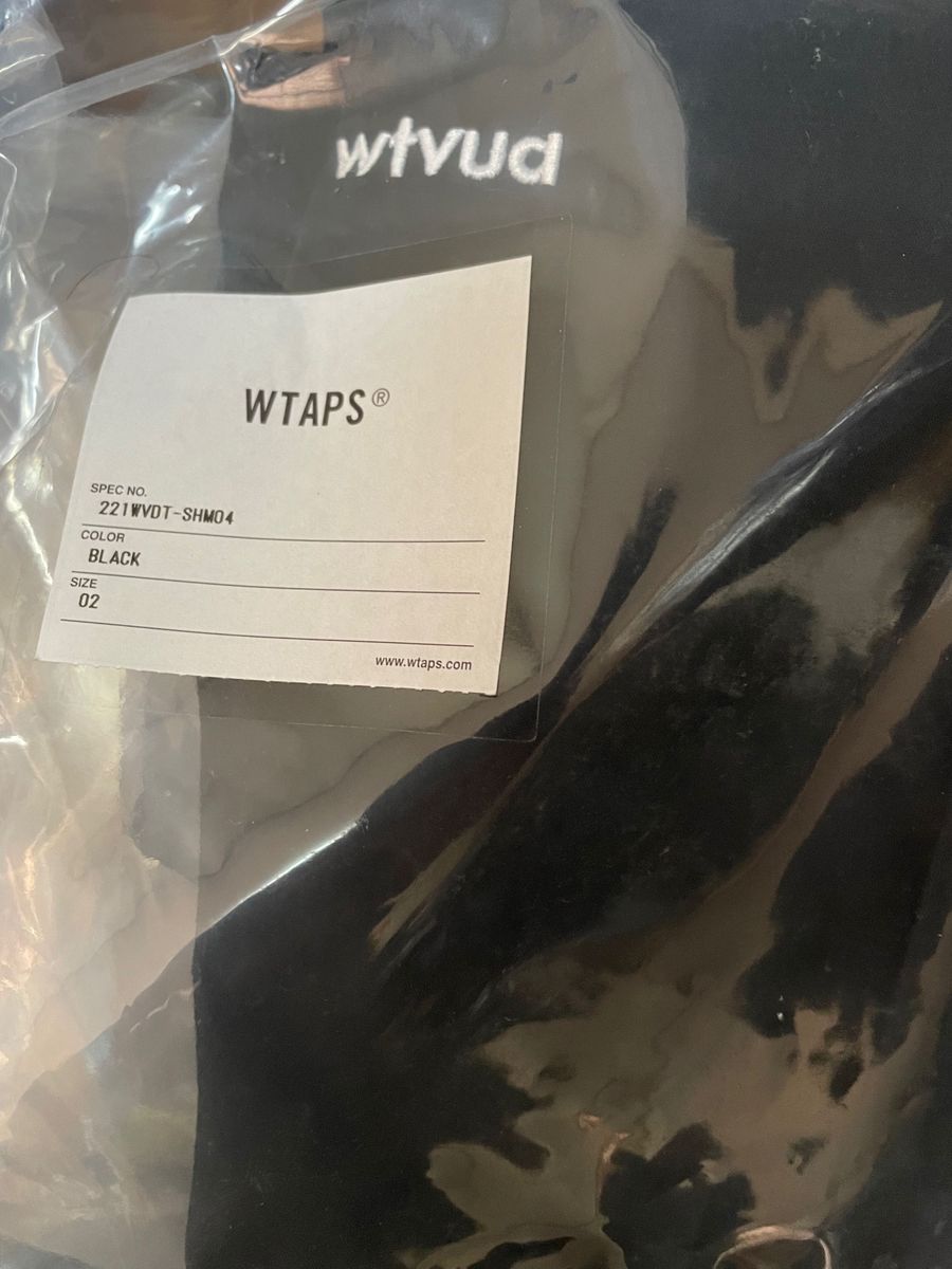wtaps クロスボーン　ノーカラーシャツ221WVDT-SHM04 SCOUT / LS / NYCO. TUSSAH