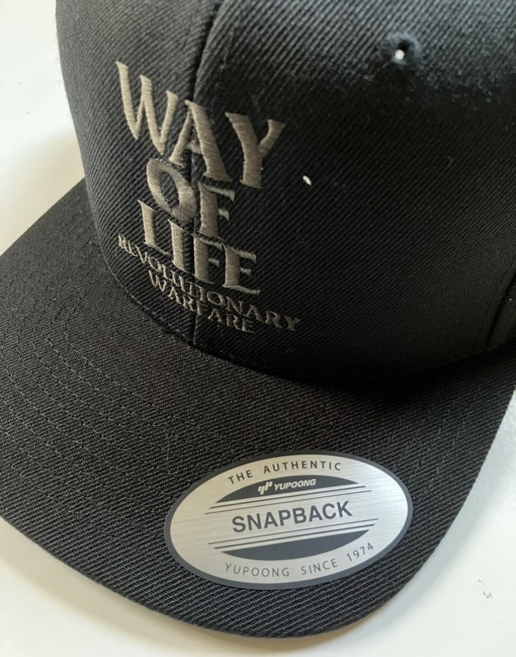 新品 未使用 RATS EMBROIDERY CAP WAY OF LIFE BLACK × CHARCOAL ラッツ ブラック チャコール 黒 キャップ 即発送可能_画像3