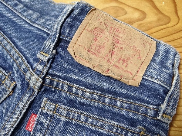 希少 ビンテージ Levis 302-0117 キッズ 子供用 W18 L13 ジーンズ デニム TALON レトロ 当時物_画像4